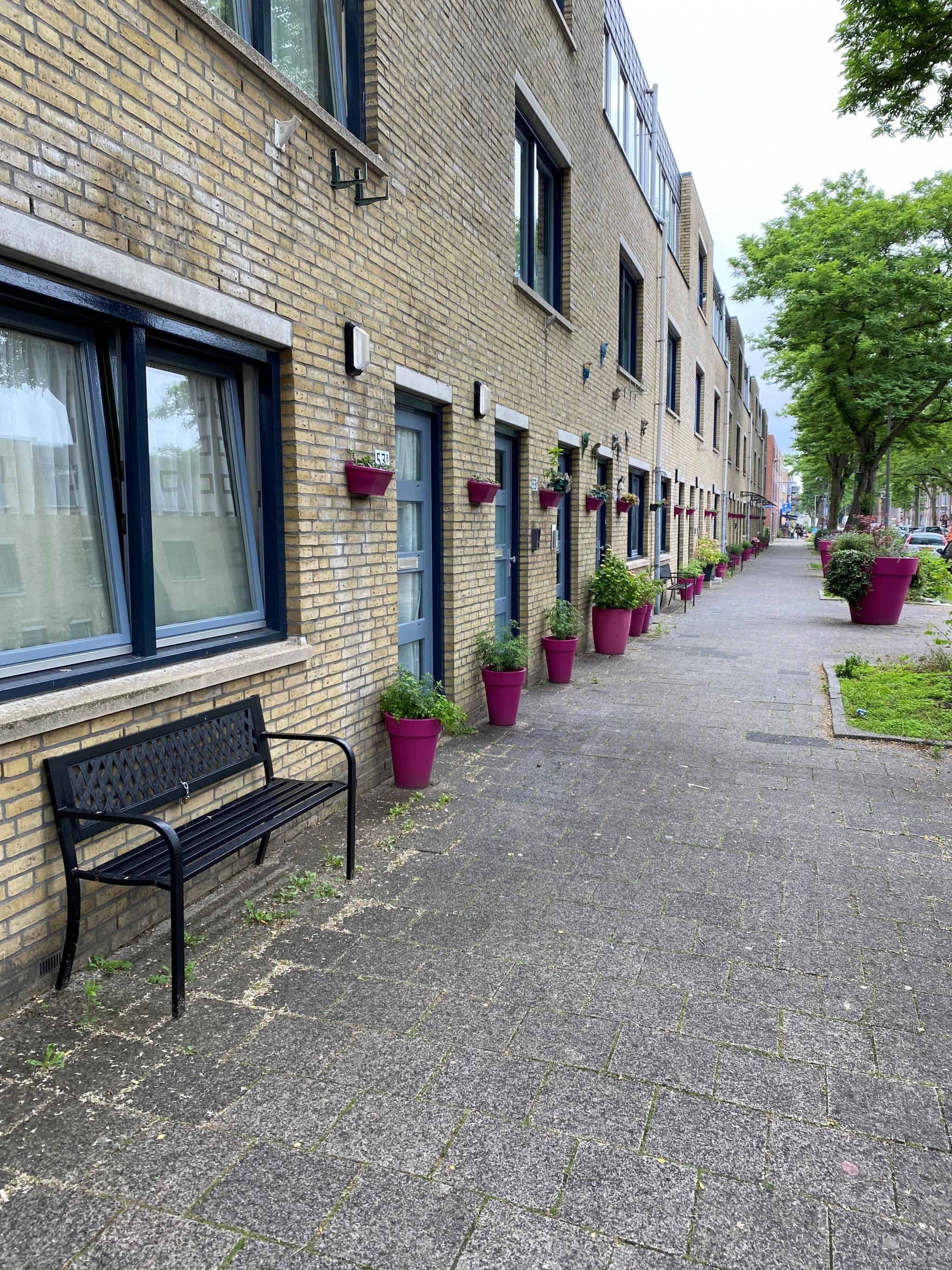 Rotterdam Hillesluis. Mensen zetten zich in voor de buurt, maar er is weinig contact tussen mensen met verschillende achtergronden. Na veel inzet zijn enkele mensen samen gaan sporten. Foto: AP Nieboer, Age-friendly community project