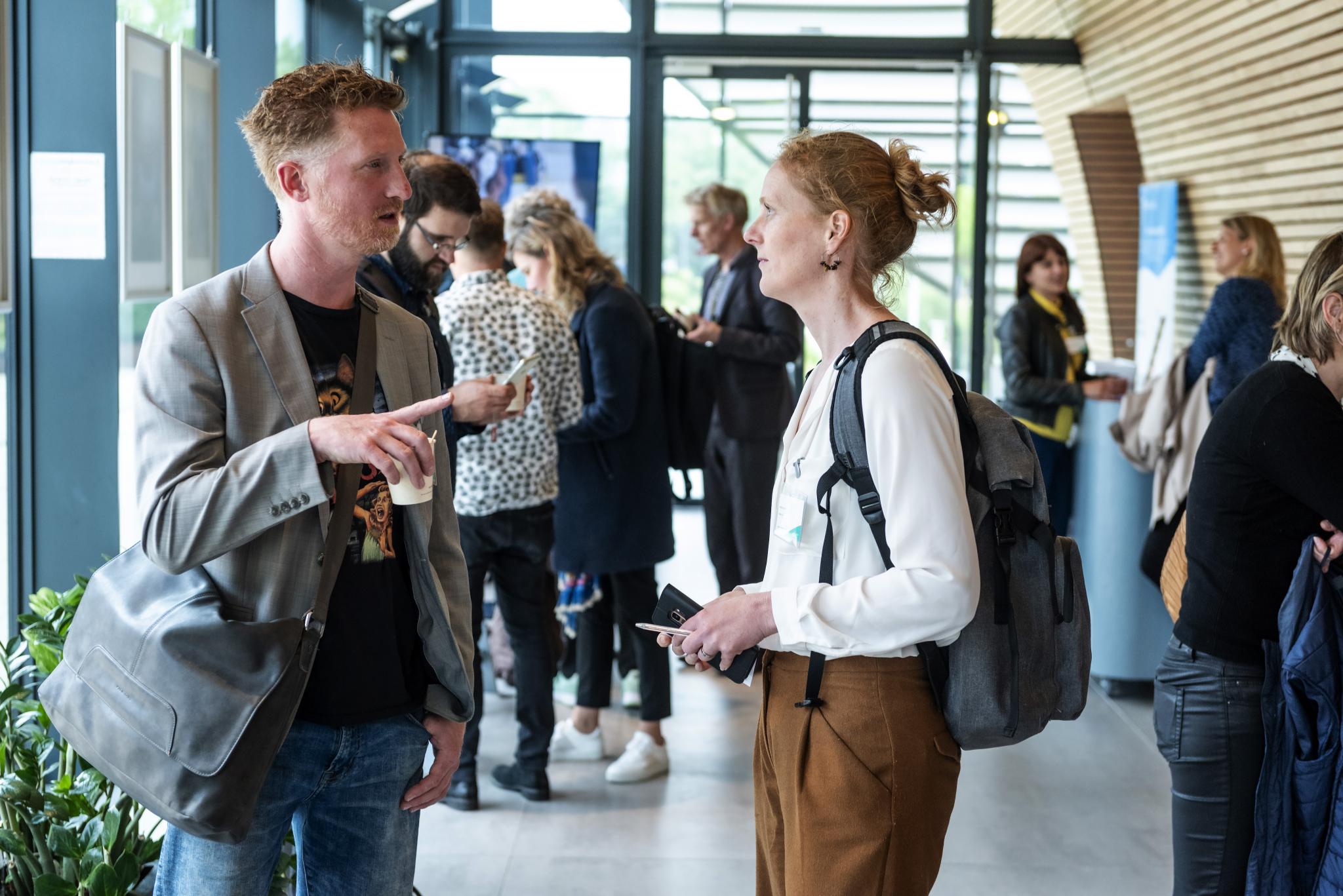 De tweede pauze voor de laatste keynote