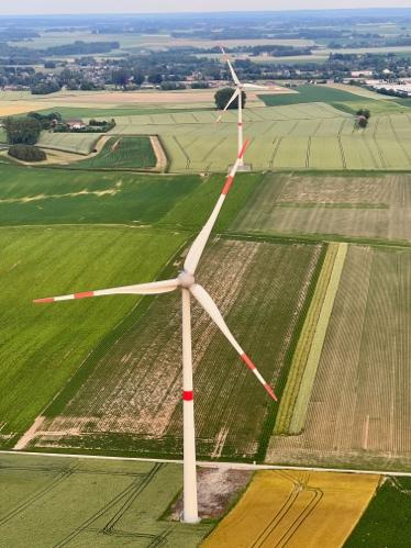 Afbeelding met gras, buitenshuis, windmolen, turbine
Door AI gegenereerde inhoud is mogelijk onjuist.