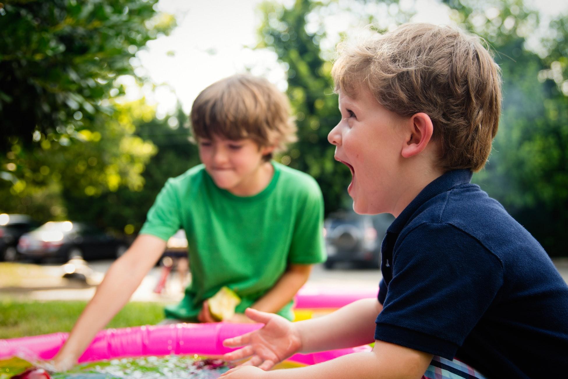 children playing