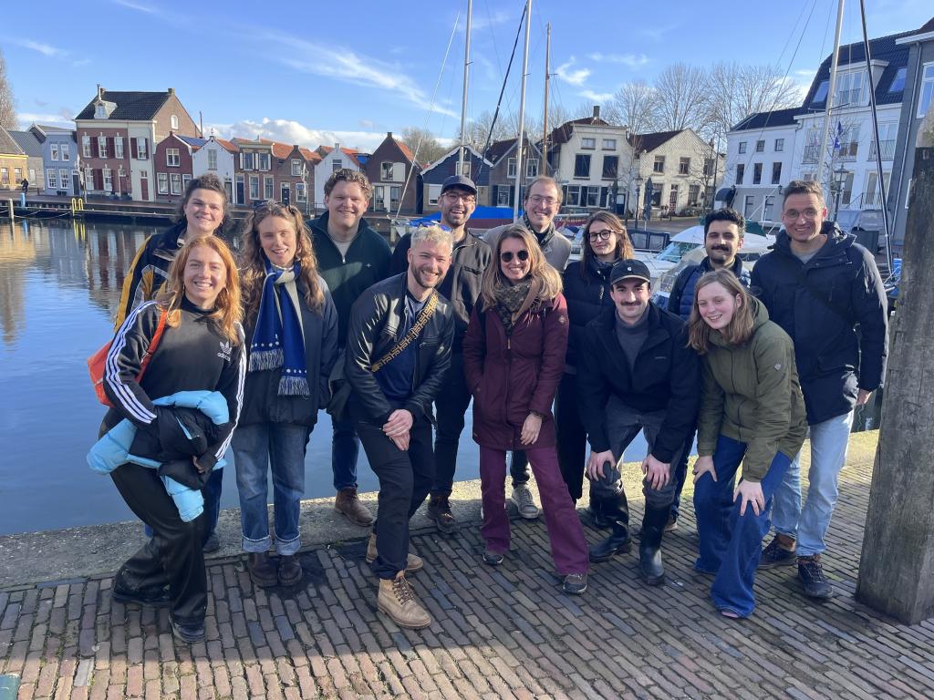 Group photo on the visit to the South Holland Delta.