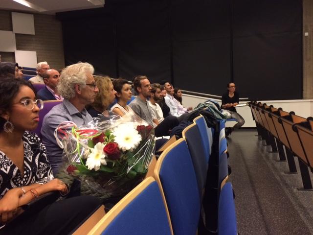 masterstudenten tijdens afstudeerceremonie