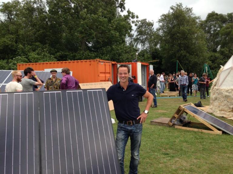 InnoFest aan het werk op festival