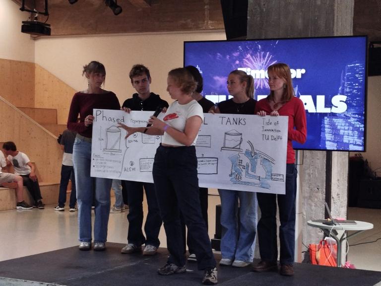 Het winnende team