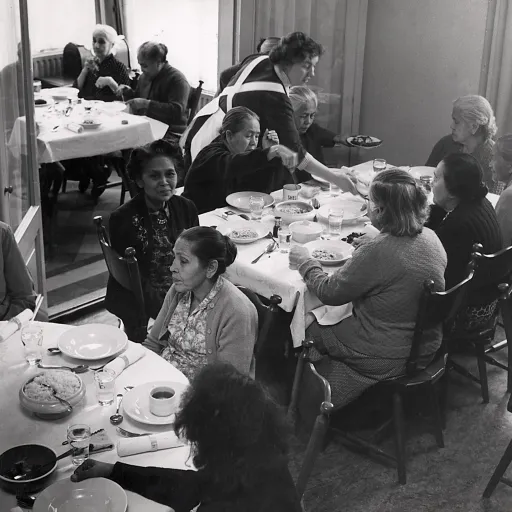 Diversiteitsbeleid bestaat al heel lang: Indische Nederlanders in een bejaardentehuis in 1957