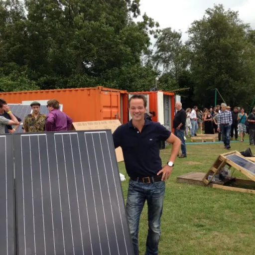 InnoFest aan het werk op festival